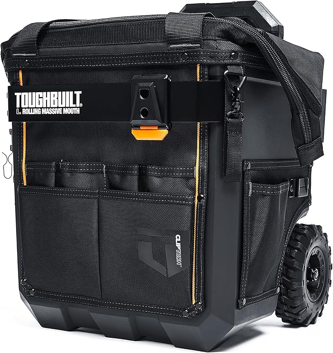 Bolsa grande con ruedas y boca masiva-XL