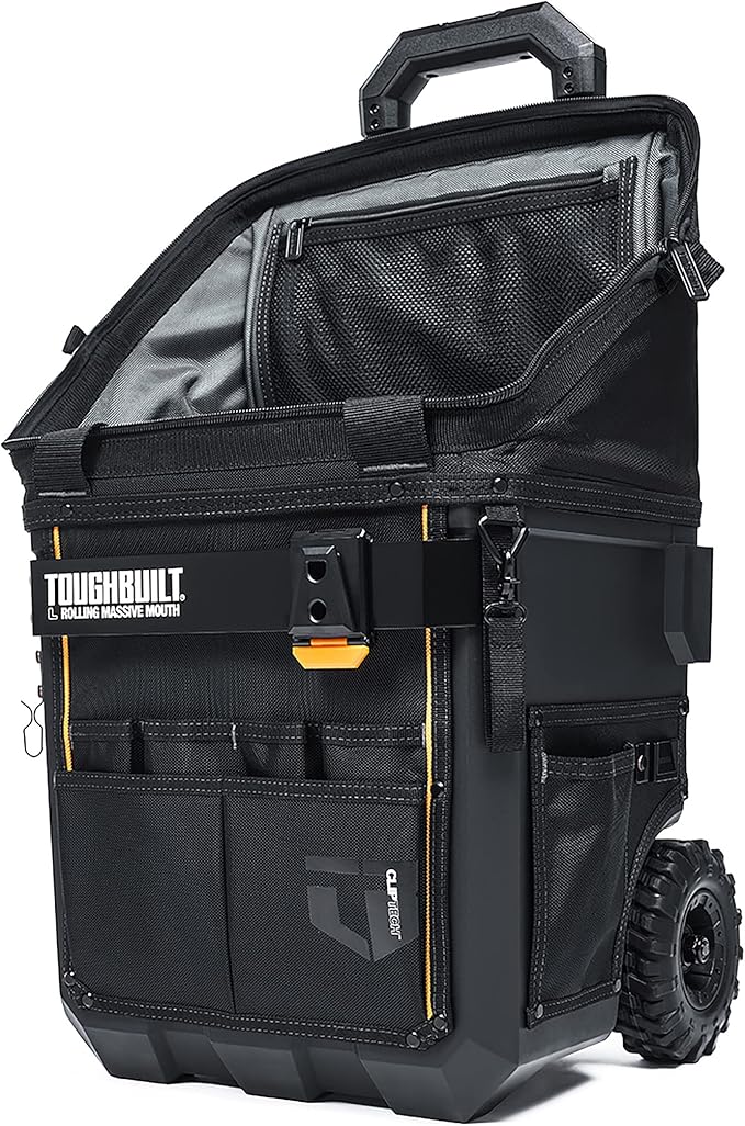 Bolsa grande con ruedas y boca masiva-XL